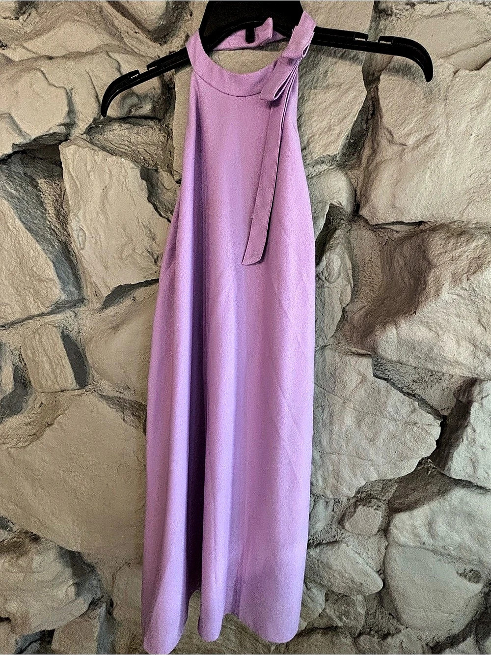 Nicole Miller lavender Maxi Dress Size 2 Like New